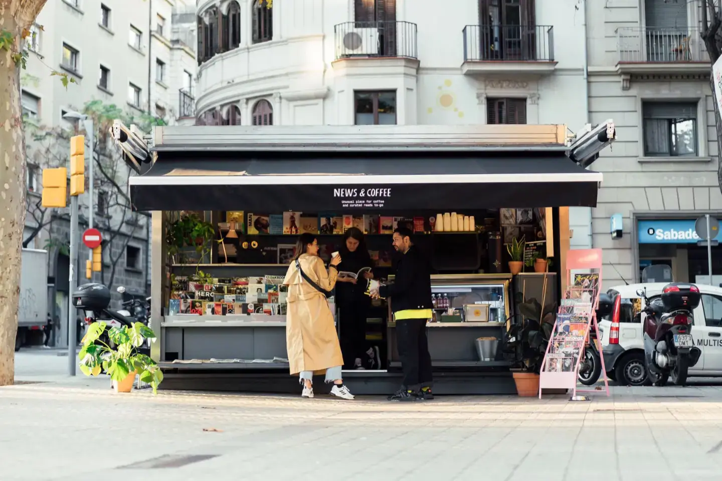 Kiosko de prensa