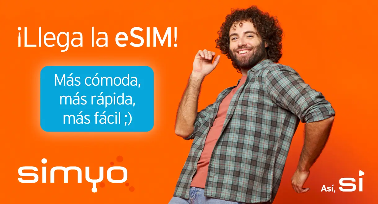 Llega la eSIM a Simyo