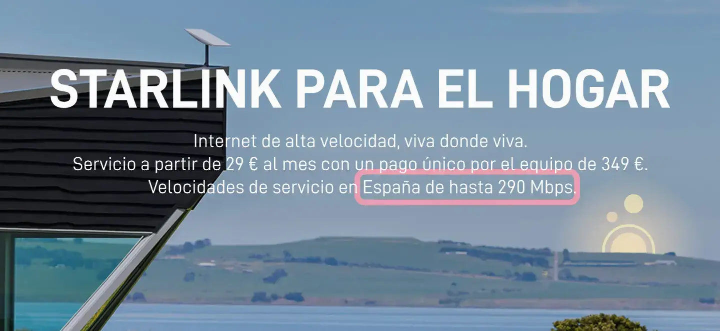 290 Mbps España