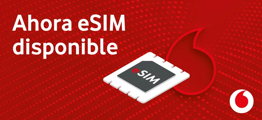 eSIM prepago Vodafone