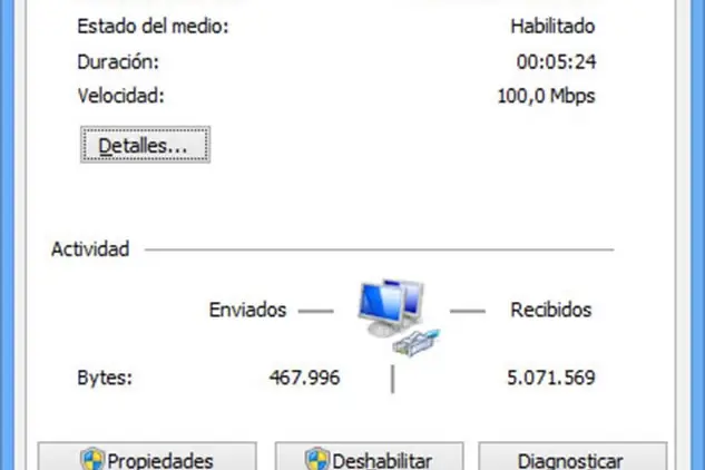 Configuración del adaptador de red