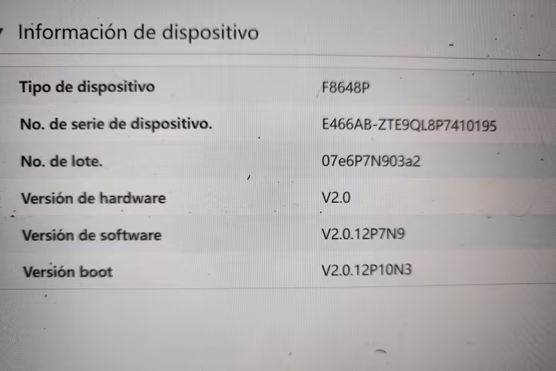 datos router