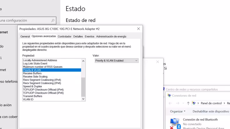 configuracion vlan