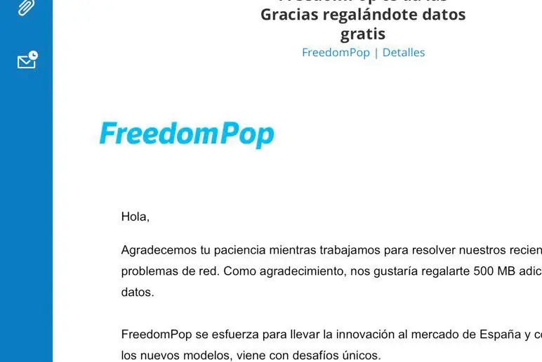 Carta FreedomPop