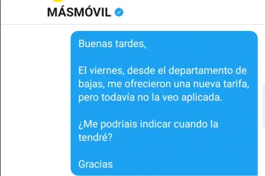 Twitter MásMóvil