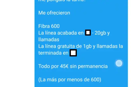 Twitter de MásMóvil 5