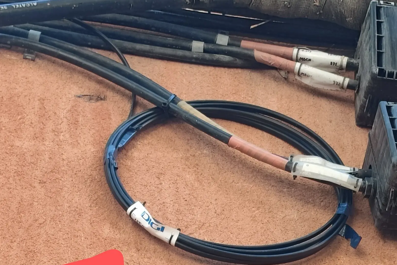 Manguera de fibra de Digi