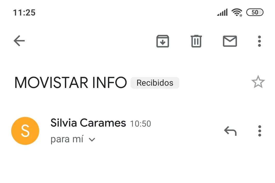 Contraoferta de Movistar bajas