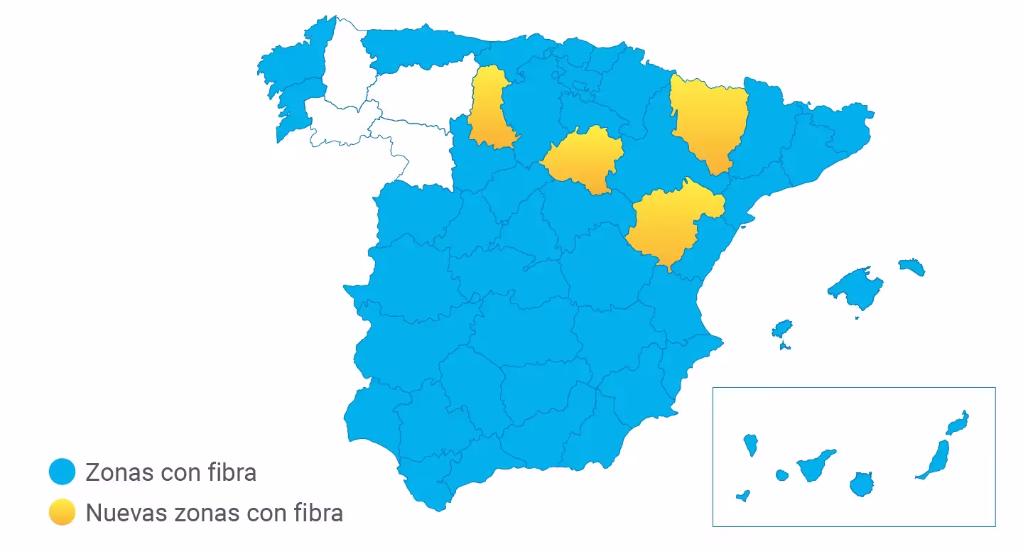 Cobertura fibra Digi en España