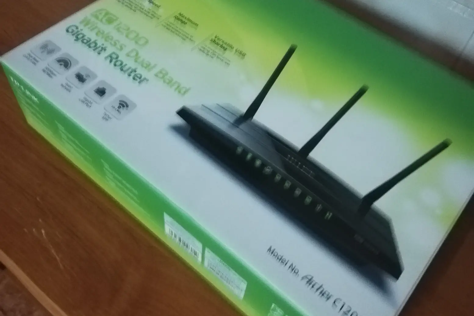 Caja del TP-Link Archer C120