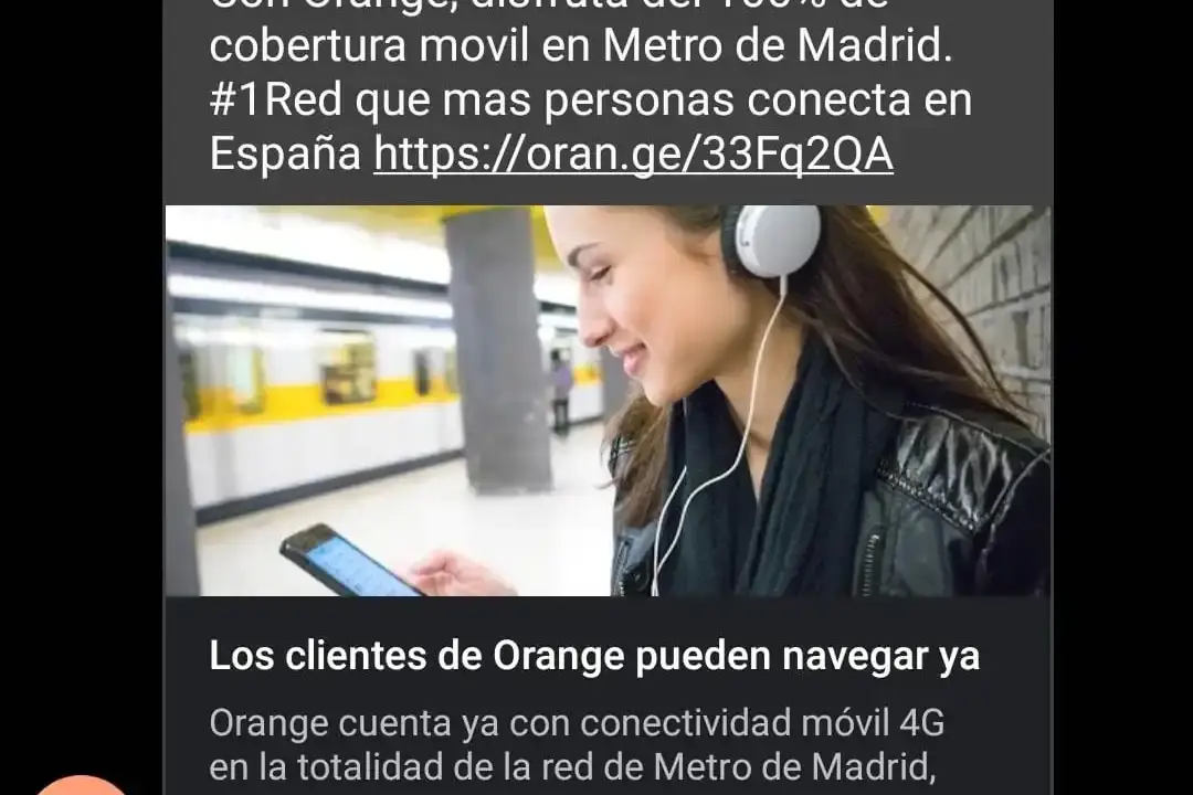 SMS de Orange