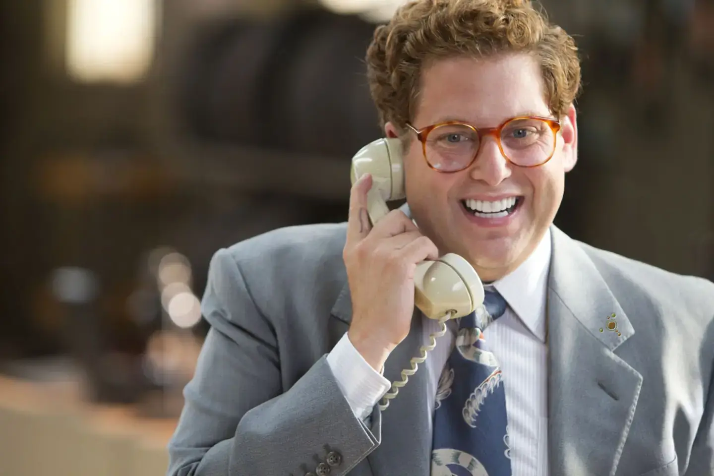 Spammer llamando Lobo Wall Street Jonah Hill