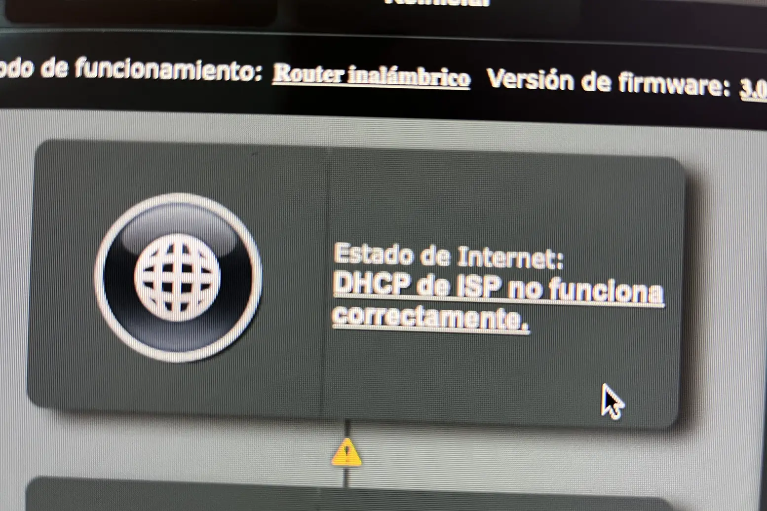 DHCP de ISP no funciona correctamente