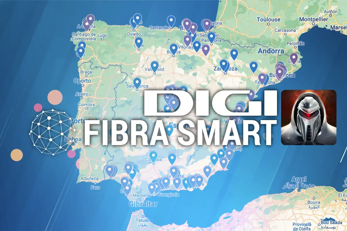 Mapa despliegues Digi Fibra Smart