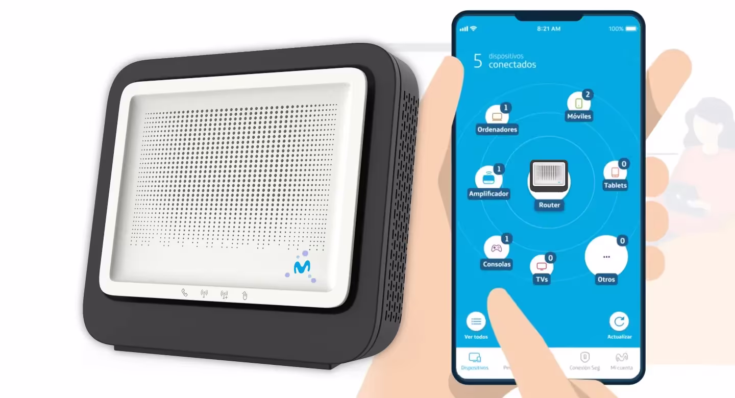 App Smart Wifi con router WiFi 6