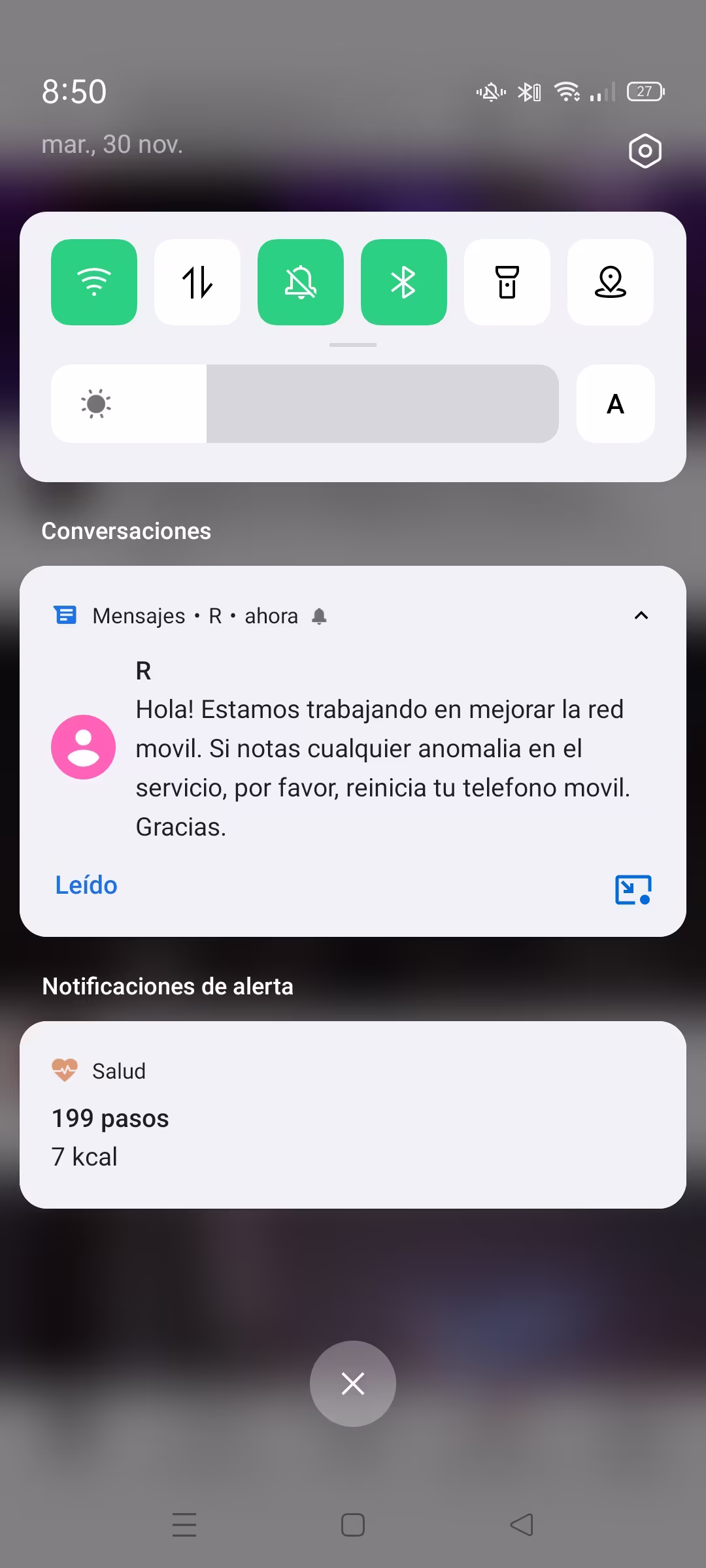 SMS de R