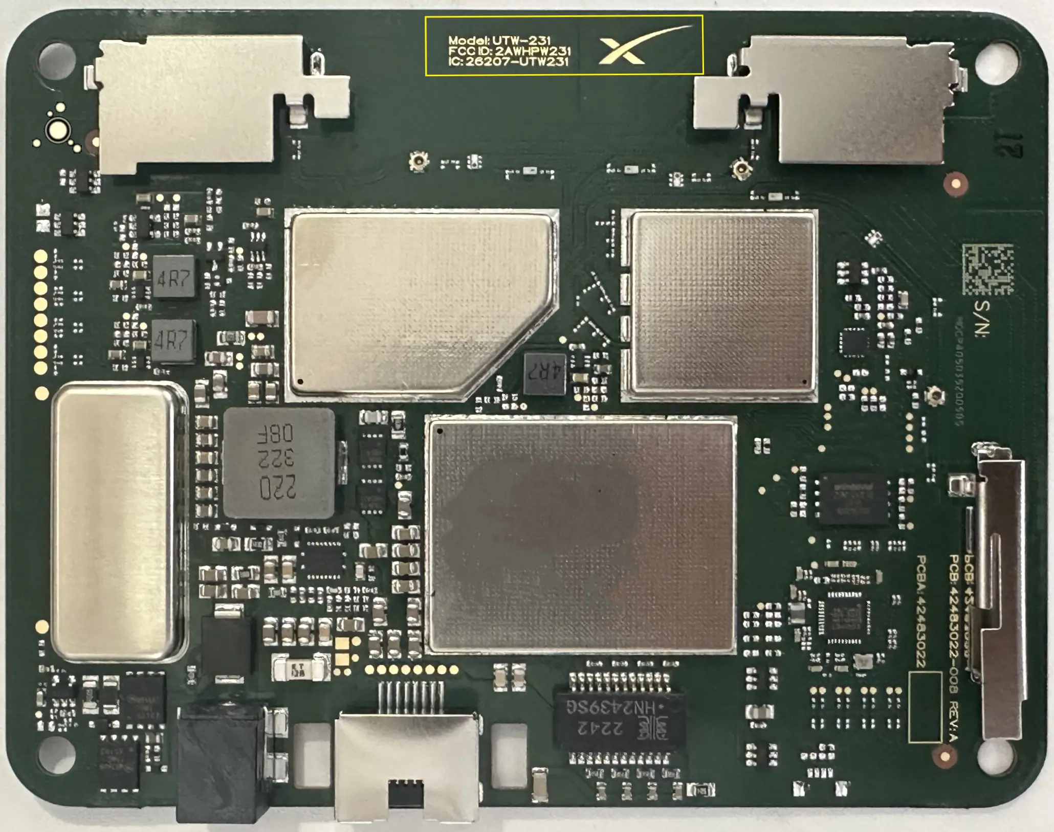 Placa Starlink UTW-231