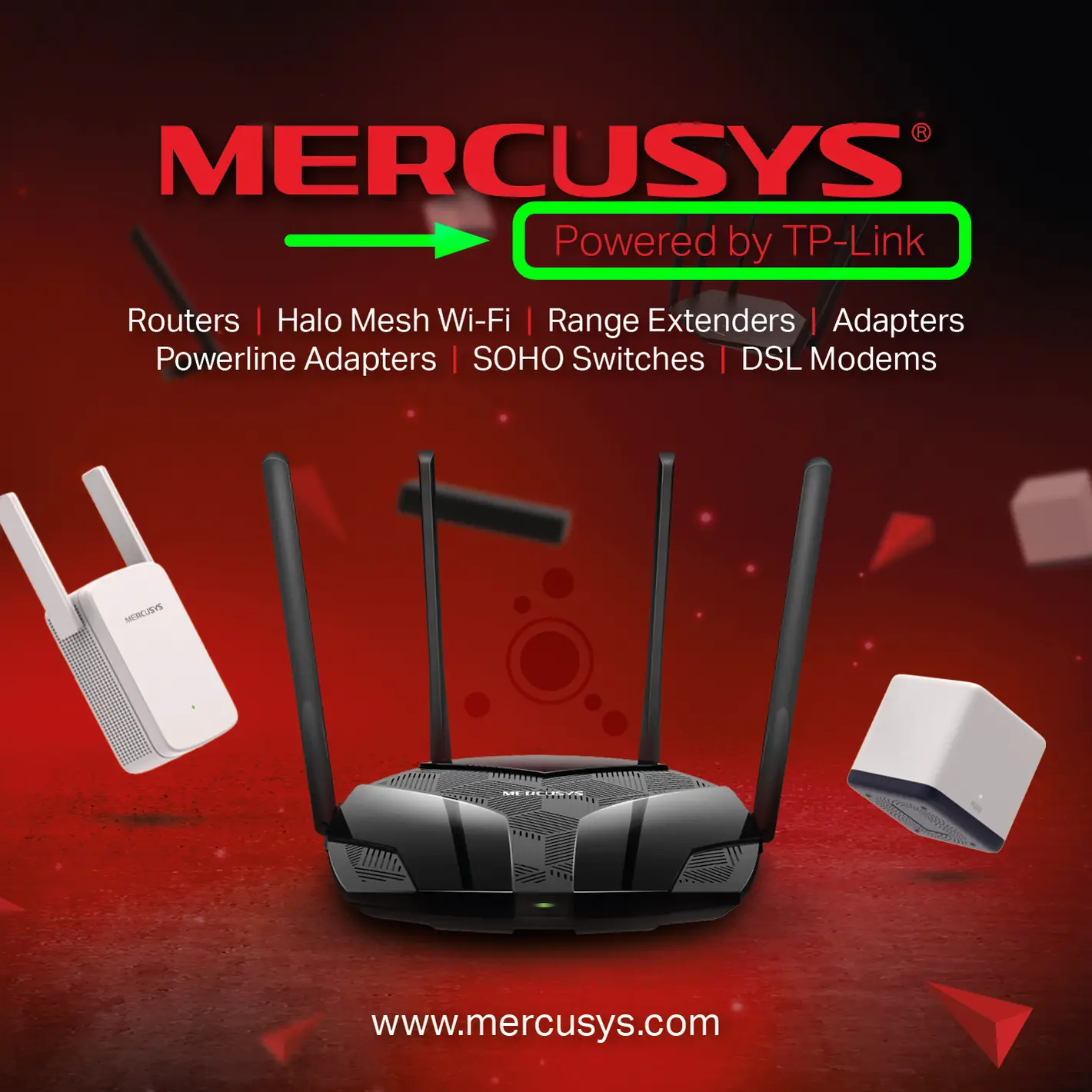 Mercusys powered by TP-Link