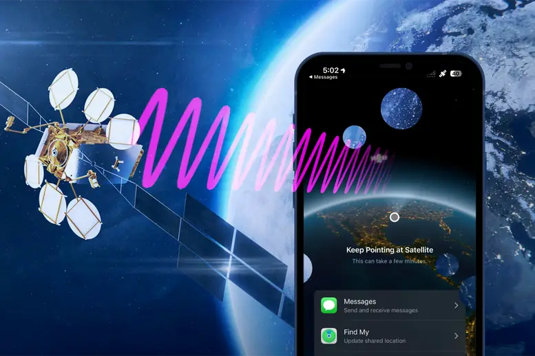 cobertura movil satelite iphone