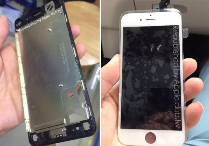 Posible frontal de un iPhone 6