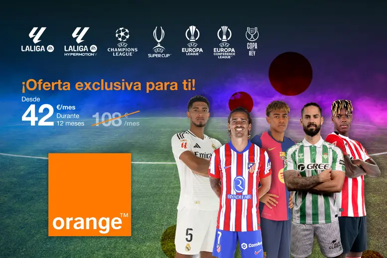 oferta futbol orange