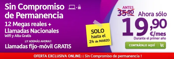 Promoción de Ono