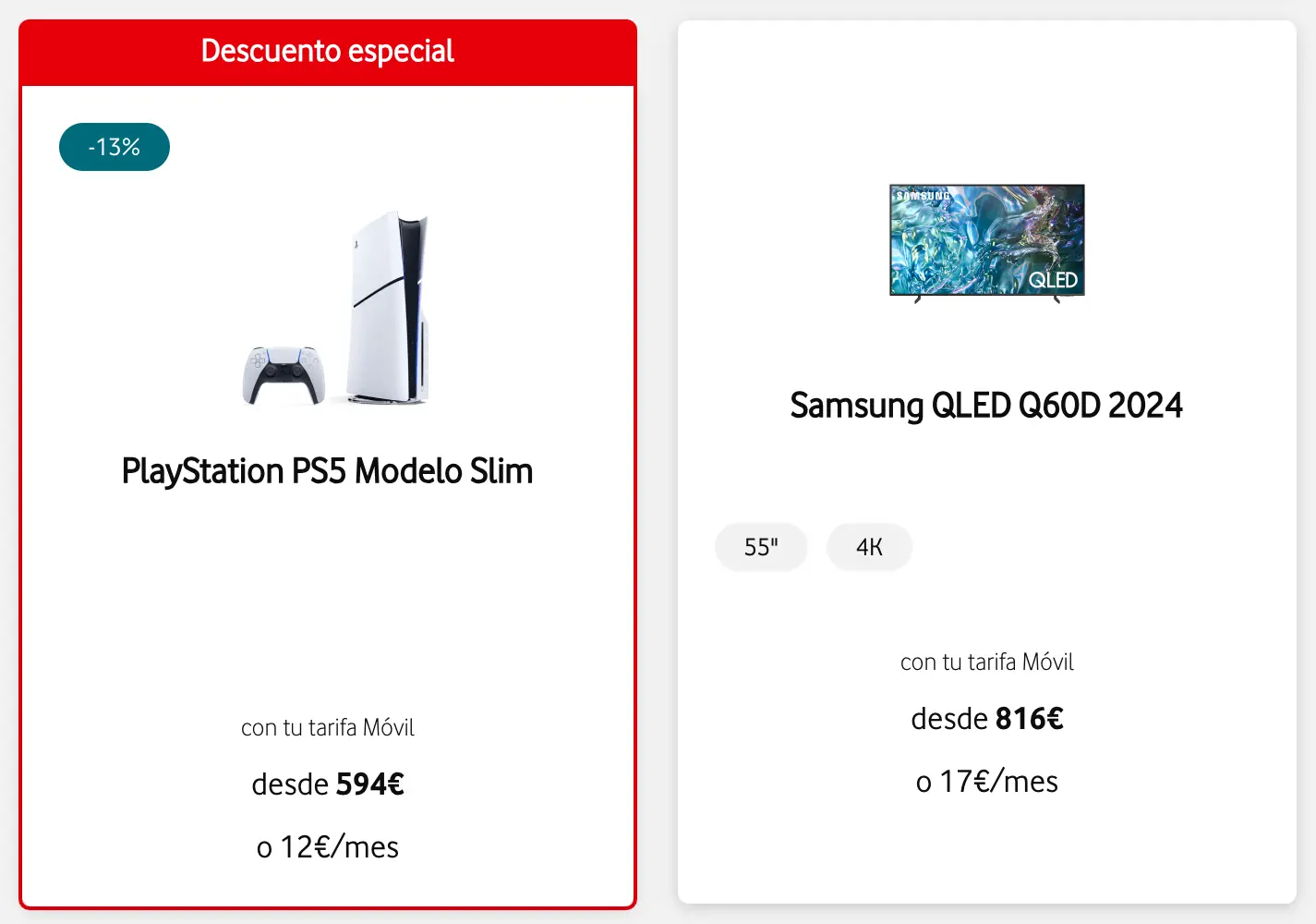 PlayStation TV Samsung Vodafone