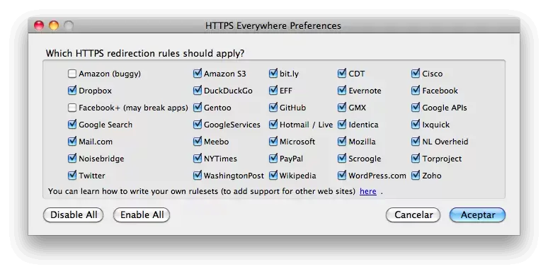 HTTPS Everywhere