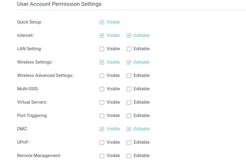 Opciones configuración ONT Tp-Link