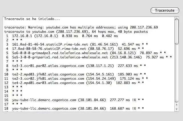 Traceroute