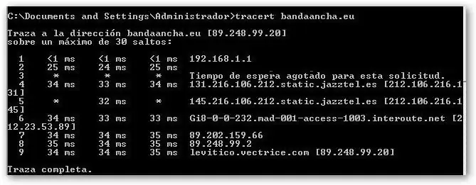 tracert