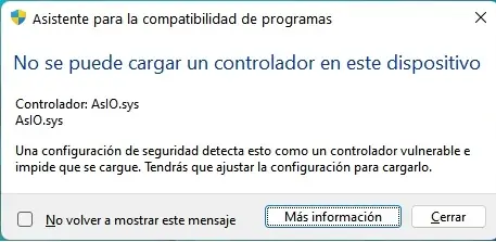 Asistente para la compatibilidad de programas