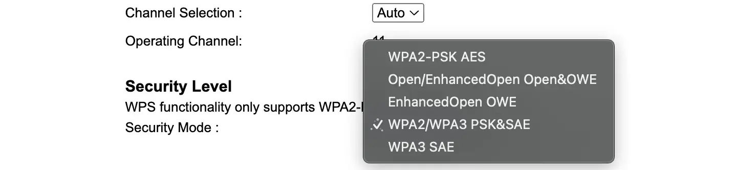 Cifrado wifi en el router Smart WiFi 6