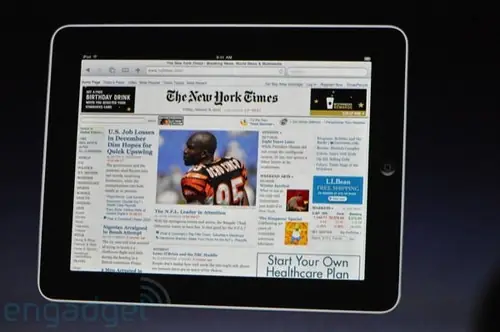 New York Times en iPad