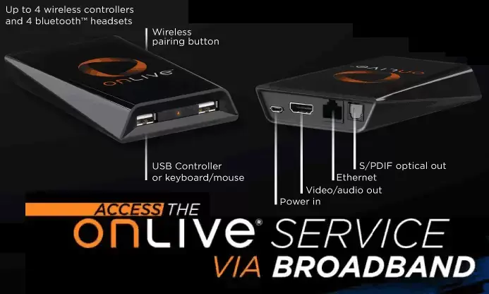 OnLive juegos online