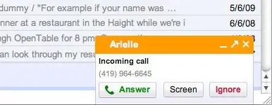 Incoming call
