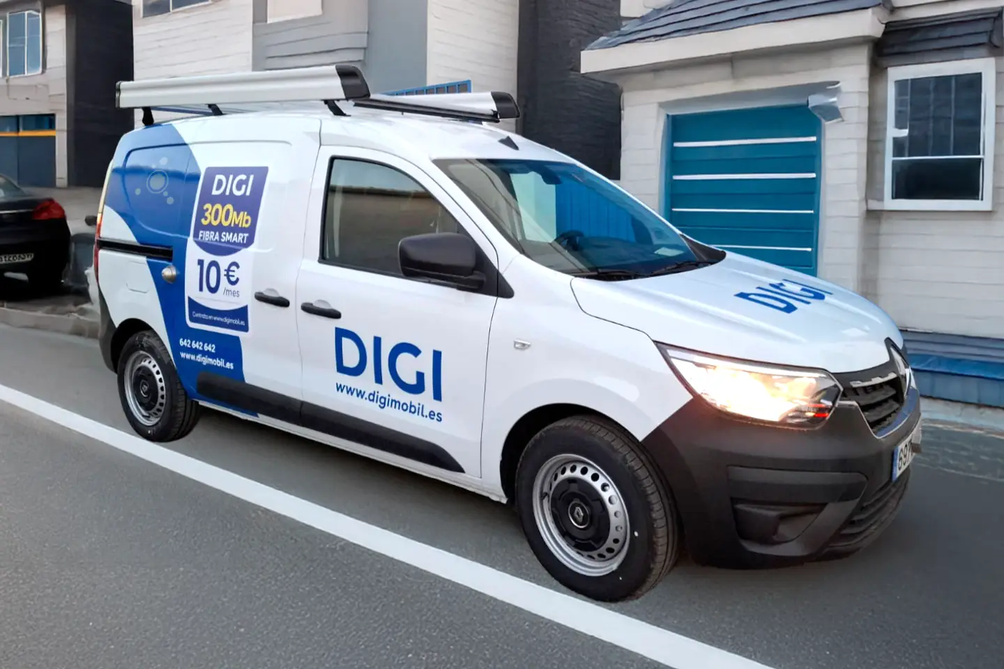 Coche nuevo logo Digi