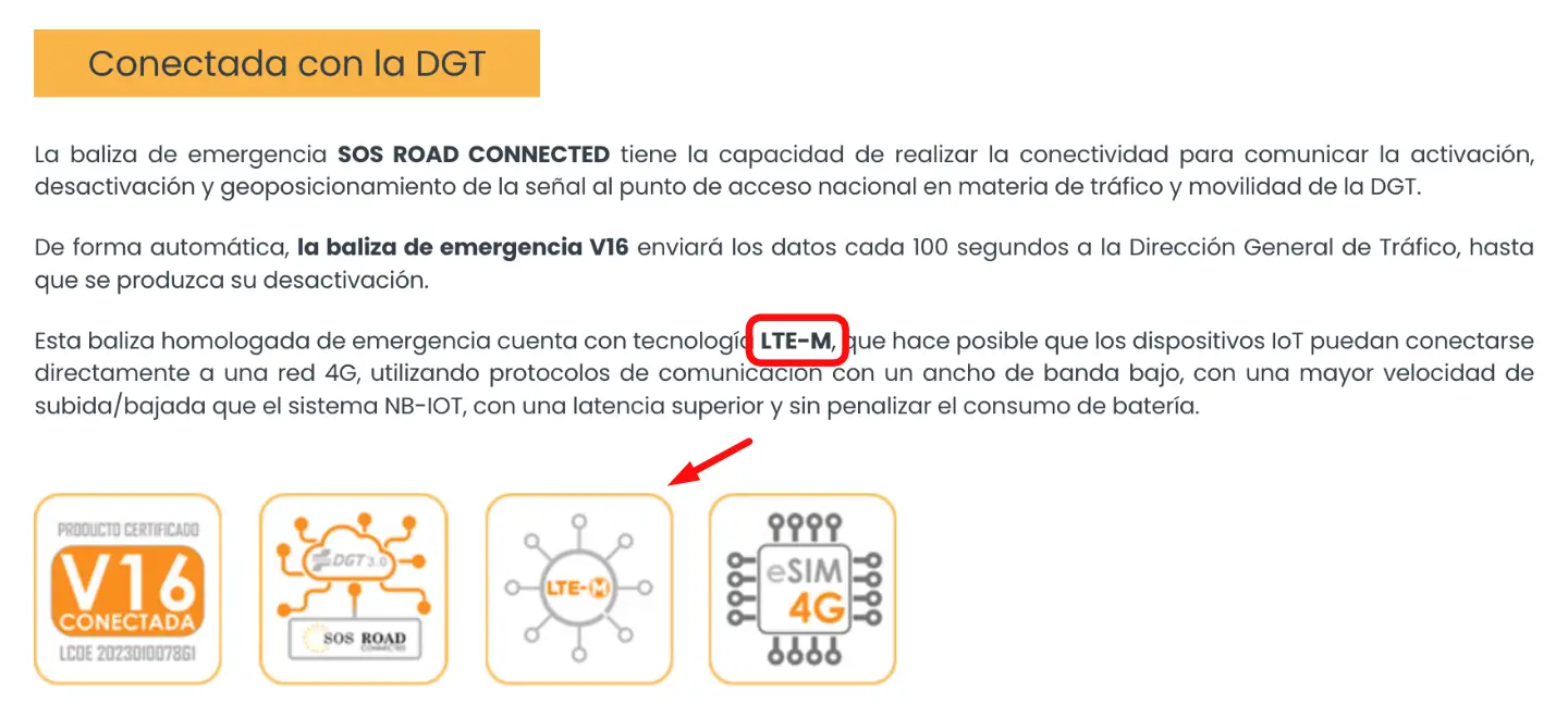 Sos Road Connected LTE-M Orange