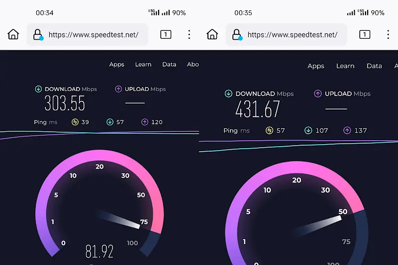 SpeedTest A