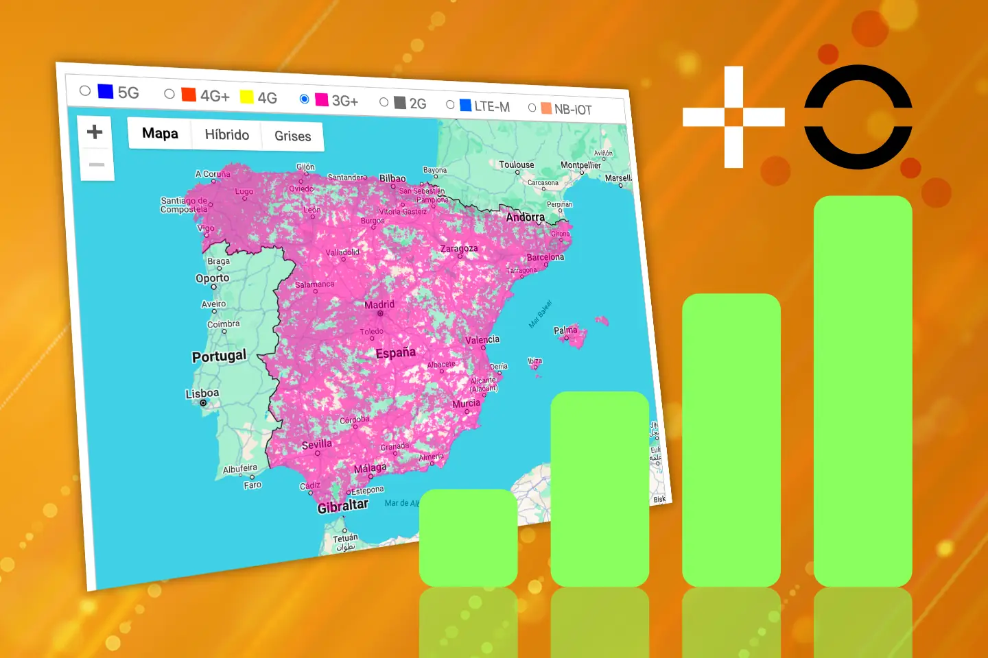 Mapa cobertura Orange