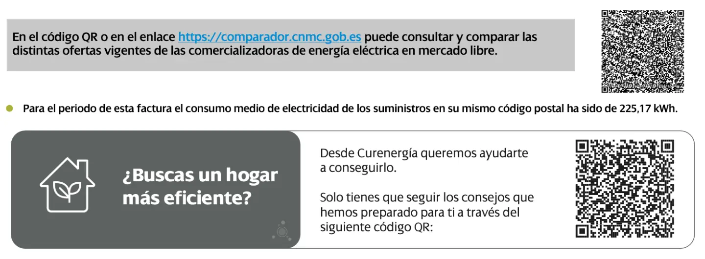 QR factura luz