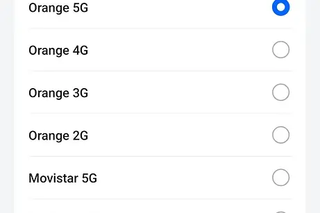 Registro 5G SA Orange 5G