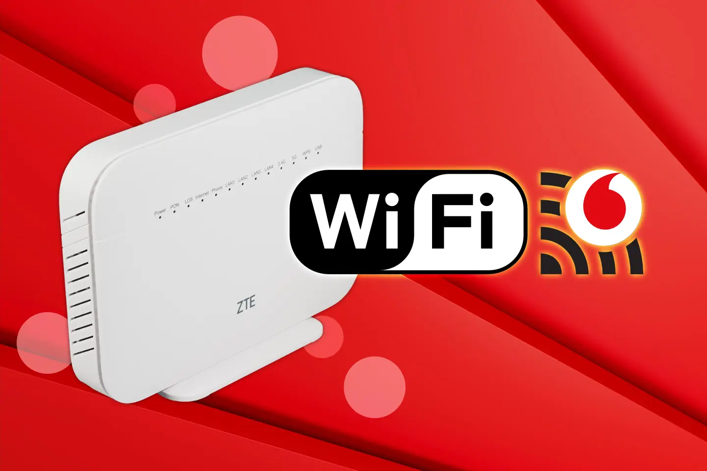 Router Vodafone WiFi 6 Zte F6600P