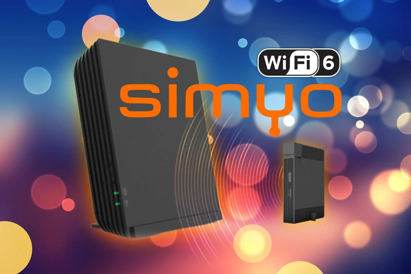 Repetidor WiFi 6 de Simyo