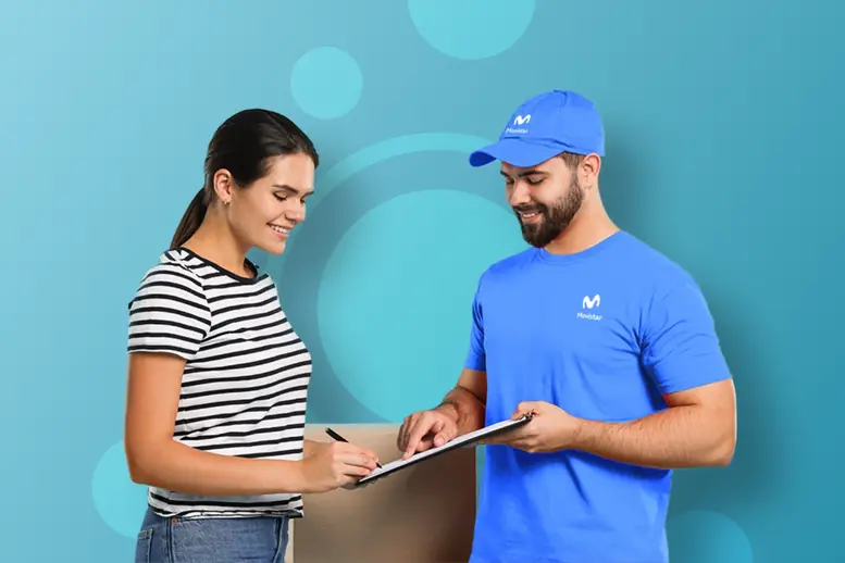 movistar entrega paquete