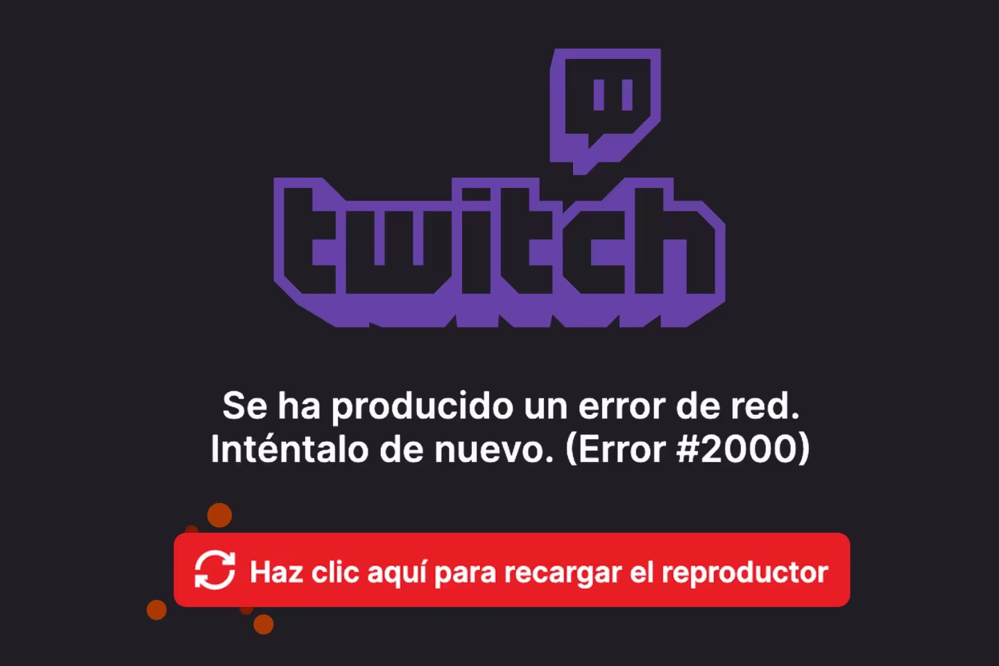 Error Twitch