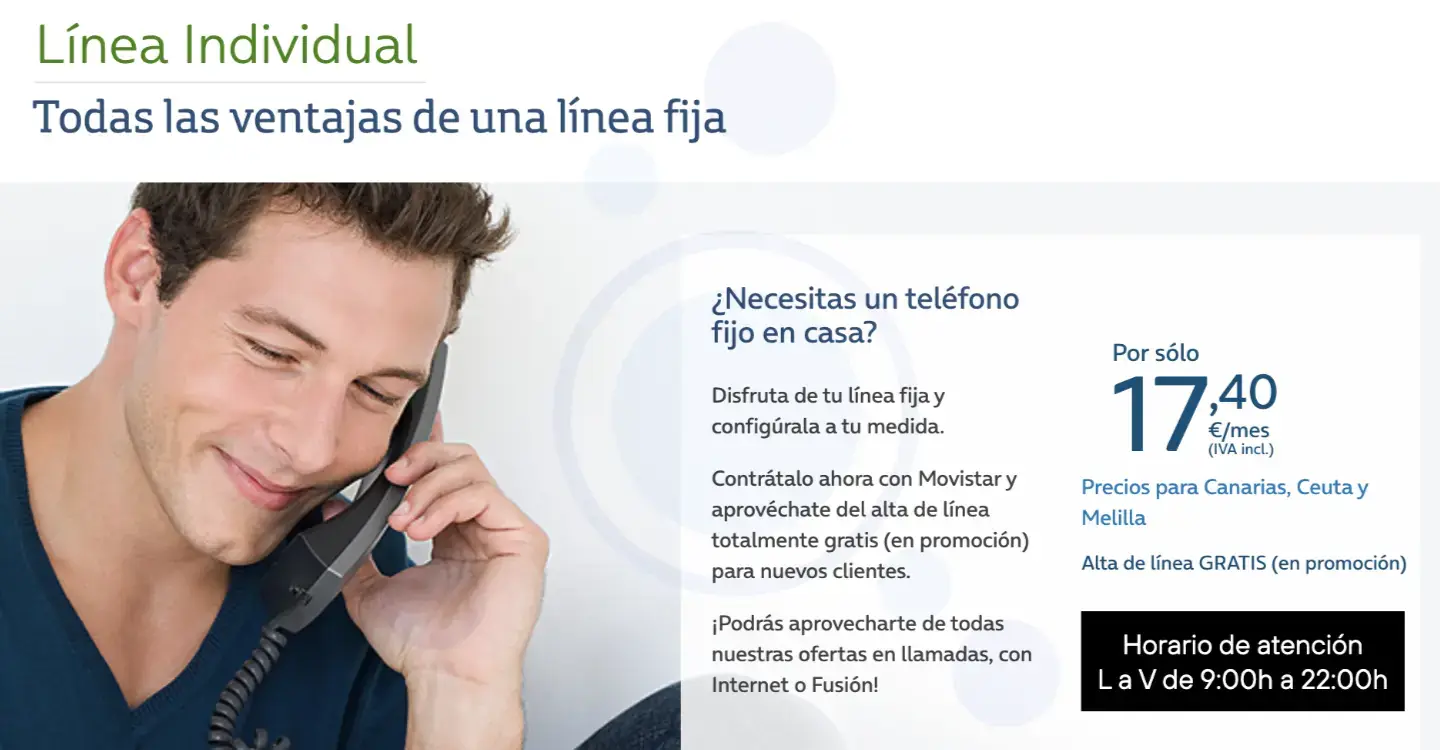 Línea individual Movistar