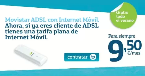Movistar ADSL internet móvil