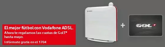 Gol TV gratis con el ADSL de Vodafone