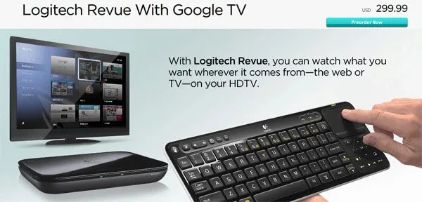 Logitech Revue Google TV